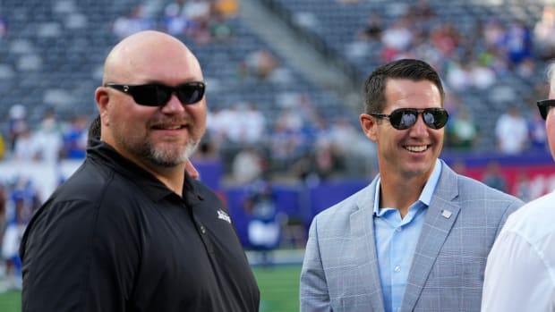 General managers Joe Douglas and Joe Schoen